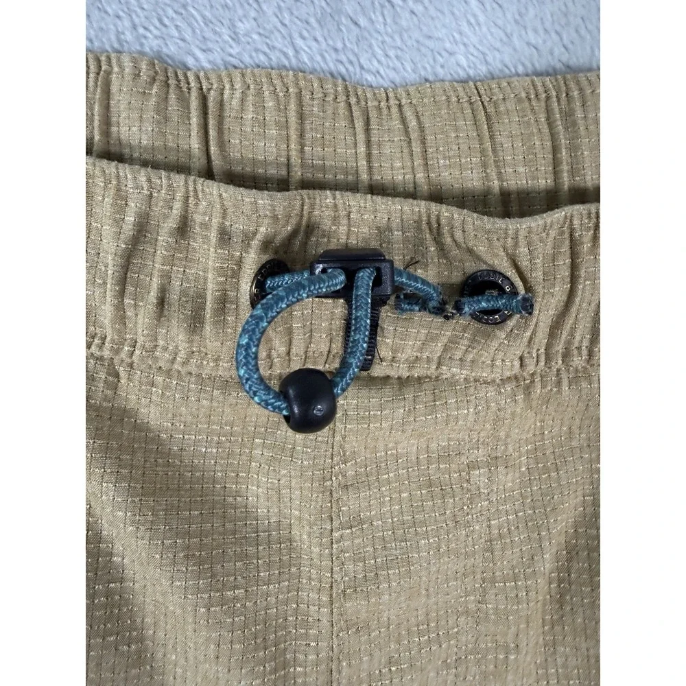 Eddie Bauer Shorts Mens 2XL Brown Travex Pull‎ On Hiking Outdoor